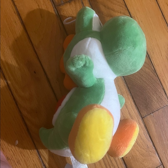 Yoshi Stuffed Plush NEW: Mario All Star Coll Walmart Comic con 2025 Made Vietnam - Picture 4 of 10